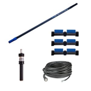 solar cleaning 12m telescopic