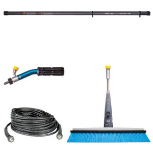 Solar cleaning modular 1 pole kit